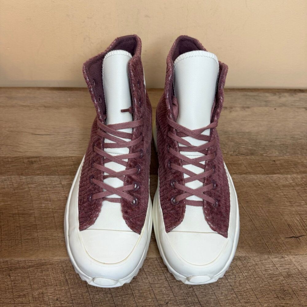 Converse Women’s 8.5 Run Star Hike Utility Chunky Platform Sneakers shoes - Picture 3 of 8